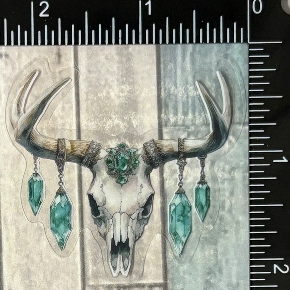 🌀10/$10🌀 Translucent Forest Witch Waterproof Vinyl Sticker Decal - Picture 1 of 1